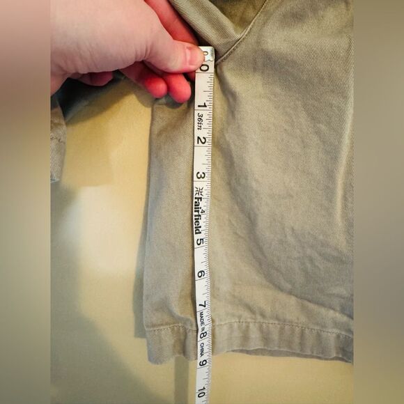 Caribbean Joe Tan Flat Front Relaxed Fit Shorts - Picture 4 of 7